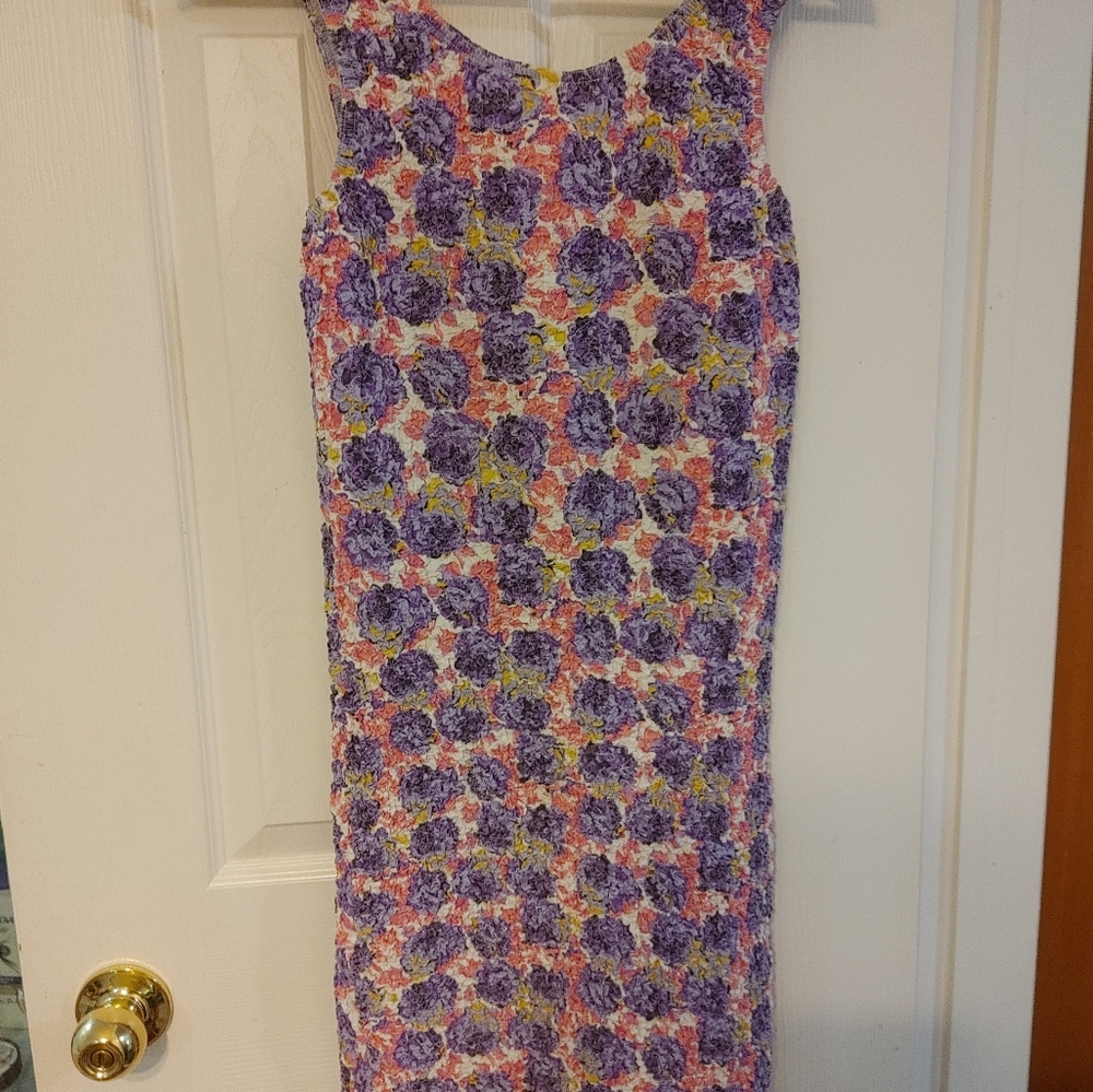 Sisley Vibrant Floral Midi Dress